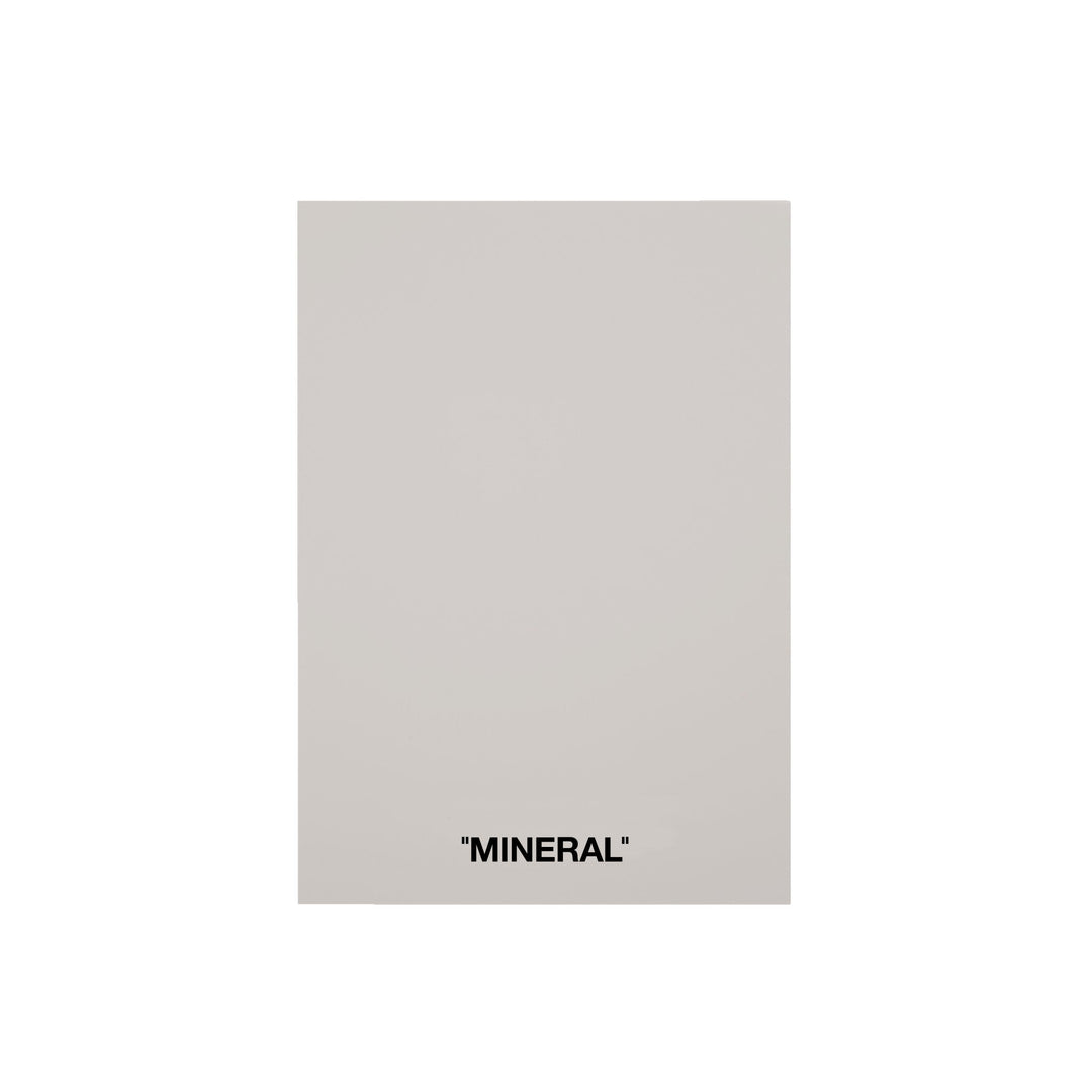 Color Card - Mineral - SHADES by Eric Kuster