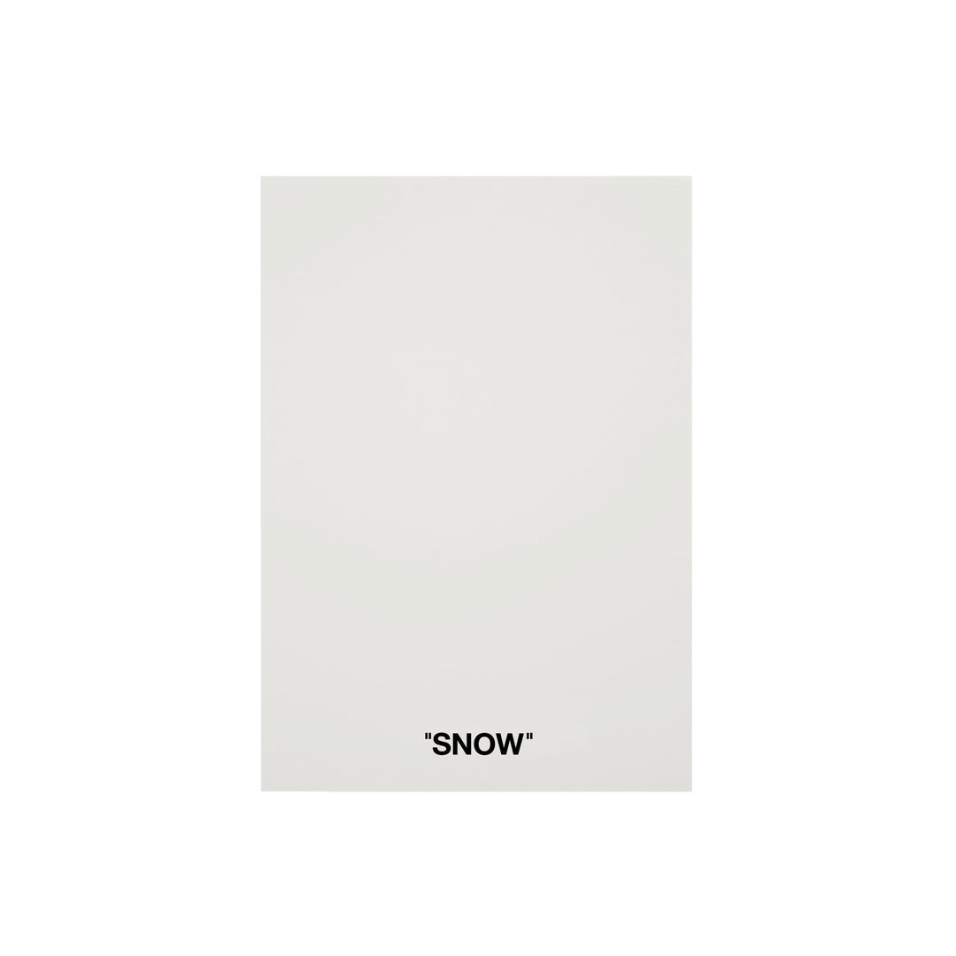 Color Card - Snow - SHADES by Eric Kuster