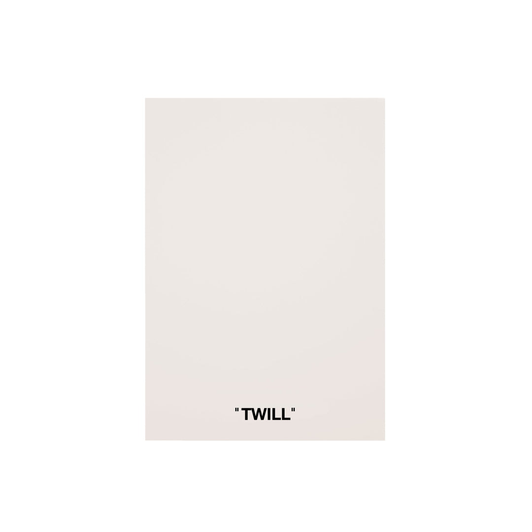 Color Card - Twill - SHADES by Eric Kuster