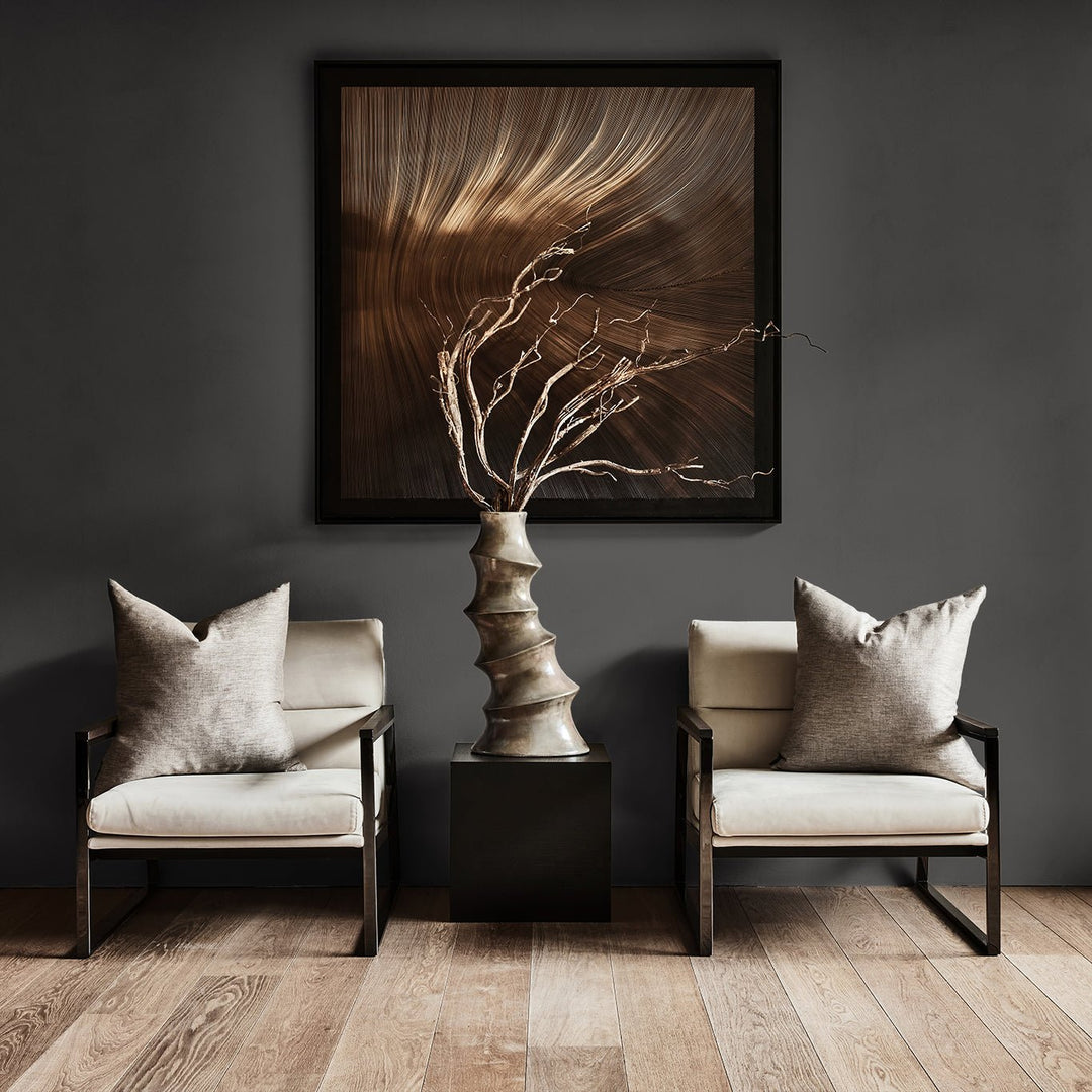 Hearth wall scrub - SHADES by Eric Kuster