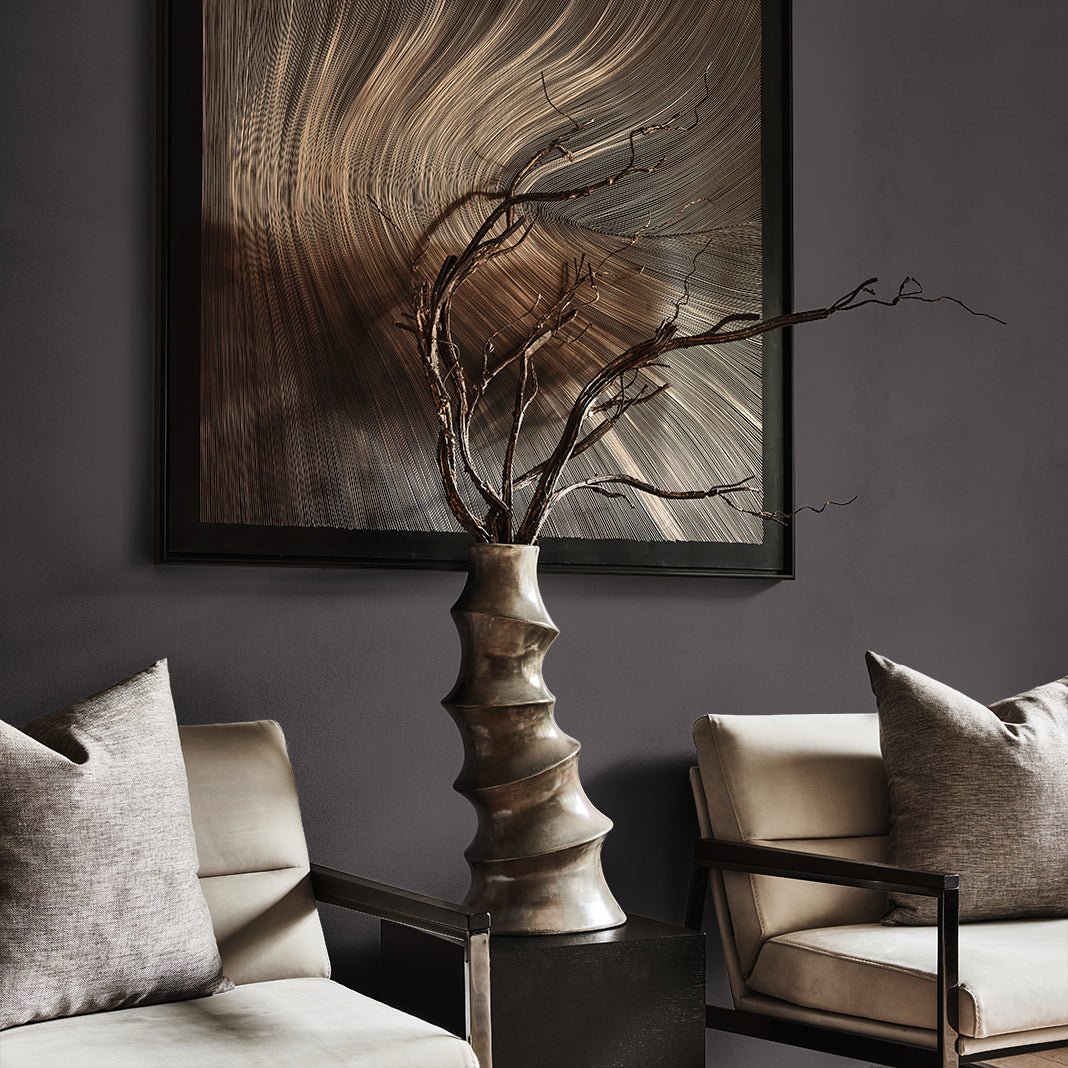 Plum wall scrub - SHADES by Eric Kuster